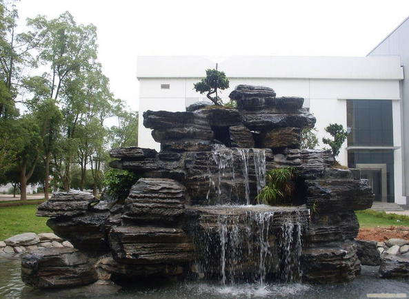 對山體進行裝飾，真石漆做得到