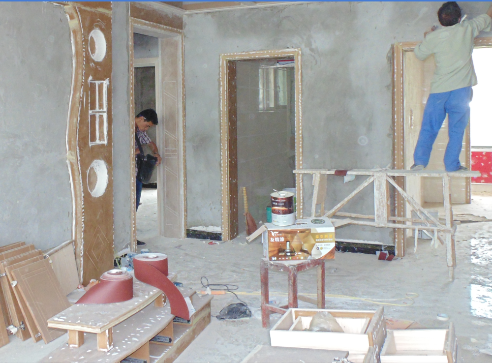 冒高溫戰酷暑,友情漆代理確保工程按時完工 冒高溫戰酷暑,友情漆代理確保工程按時完工