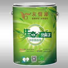 友情漆 生態(tài)負(fù)離子環(huán)保乳膠漆